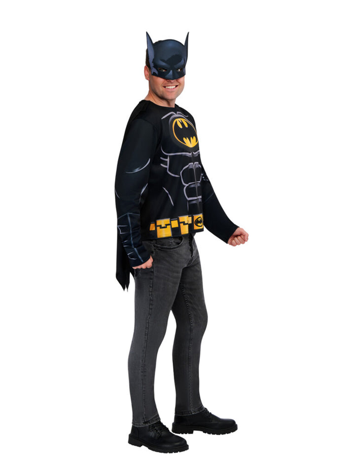 BATMAN COSTUME TOP, CAPE & MASK ADULT - Little Shop of Horrors Costumery & Pop-Culture Emporium - 16 Bennetts Rd Mornington Melbourne - Melbourne's Most Iconic Costume Shop