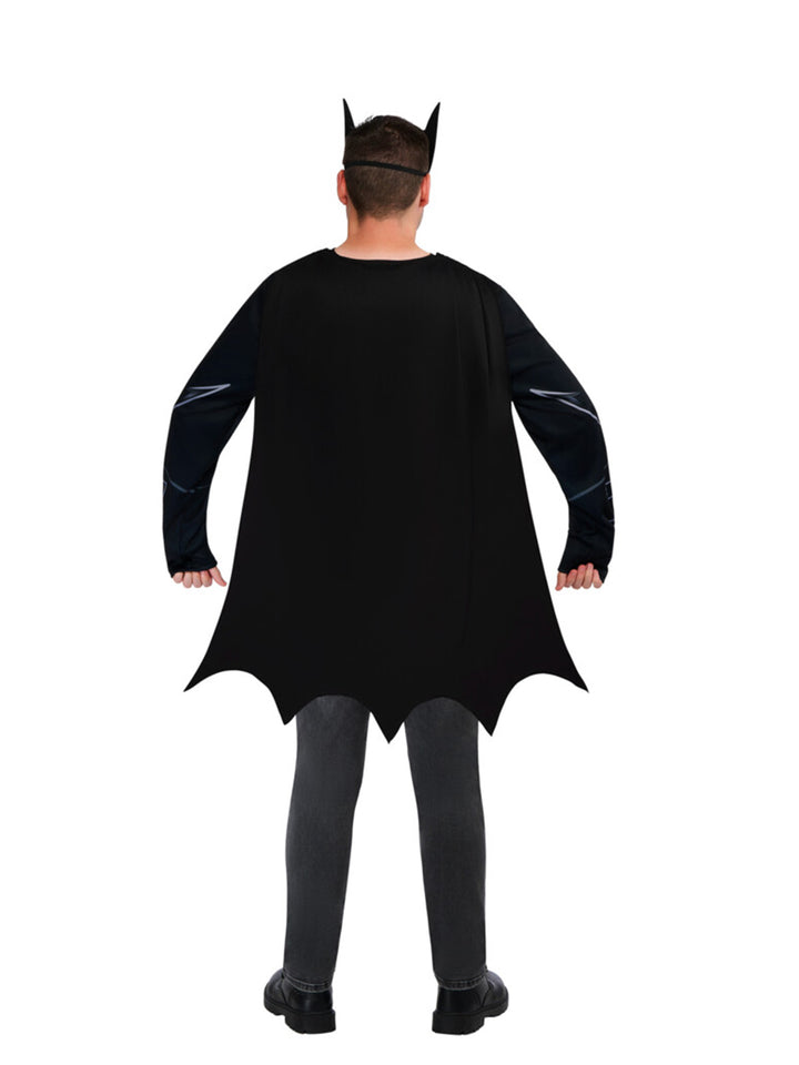 BATMAN COSTUME TOP, CAPE & MASK ADULT - Little Shop of Horrors Costumery & Pop-Culture Emporium - 16 Bennetts Rd Mornington Melbourne - Melbourne's Most Iconic Costume Shop