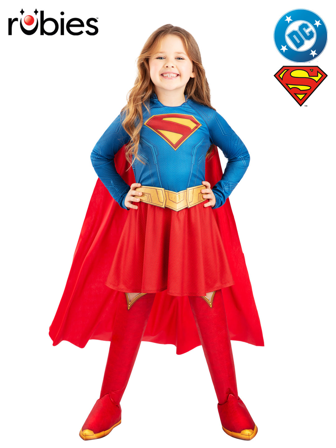 SUPERGIRL DELUXE COSTUME (2026 MOVIE), CHILD - Little Shop of Horrors Costumery & Pop-Culture Emporium - 16 Bennetts Rd Mornington Melbourne - Melbourne's Most Iconic Costume Shop