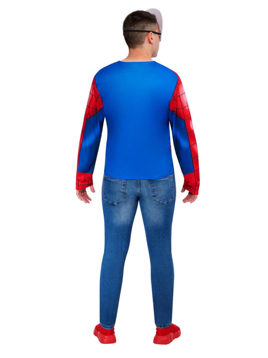 SPIDER-MAN COSTUME TOP & MASK, ADULT - Little Shop of Horrors Costumery & Pop-Culture Emporium - 16 Bennetts Rd Mornington Melbourne - Melbourne's Most Iconic Costume Shop