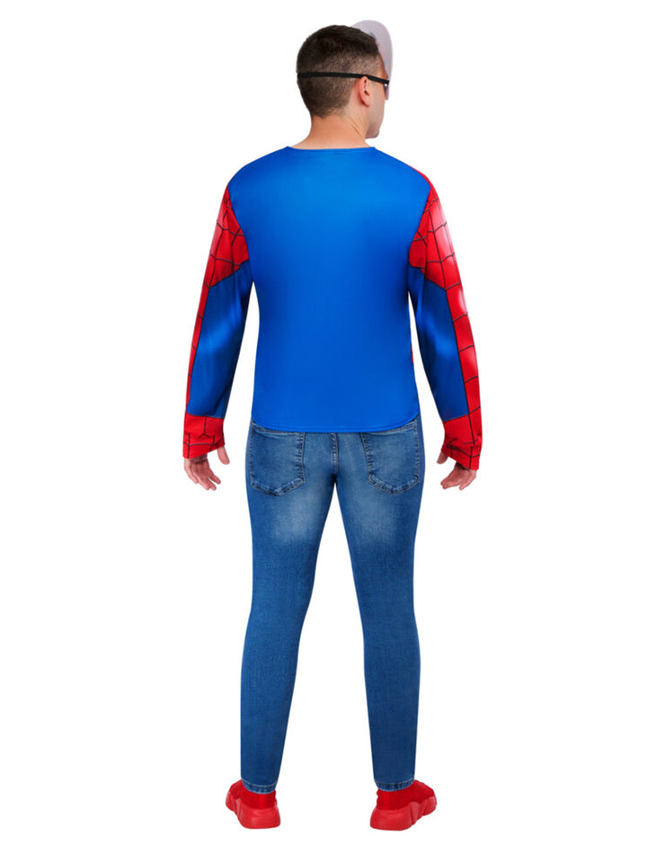 SPIDER-MAN COSTUME TOP & MASK, ADULT - Little Shop of Horrors Costumery & Pop-Culture Emporium - 16 Bennetts Rd Mornington Melbourne - Melbourne's Most Iconic Costume Shop