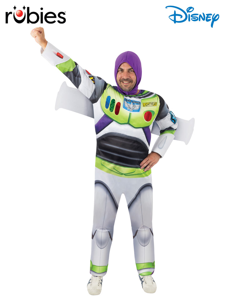 BUZZ LIGHTYEAR DELUXE TOY STORY COSTUME, ADULT - Little Shop of Horrors Costumery & Pop-Culture Emporium - 16 Bennetts Rd Mornington Melbourne - Melbourne's Most Iconic Costume Shop