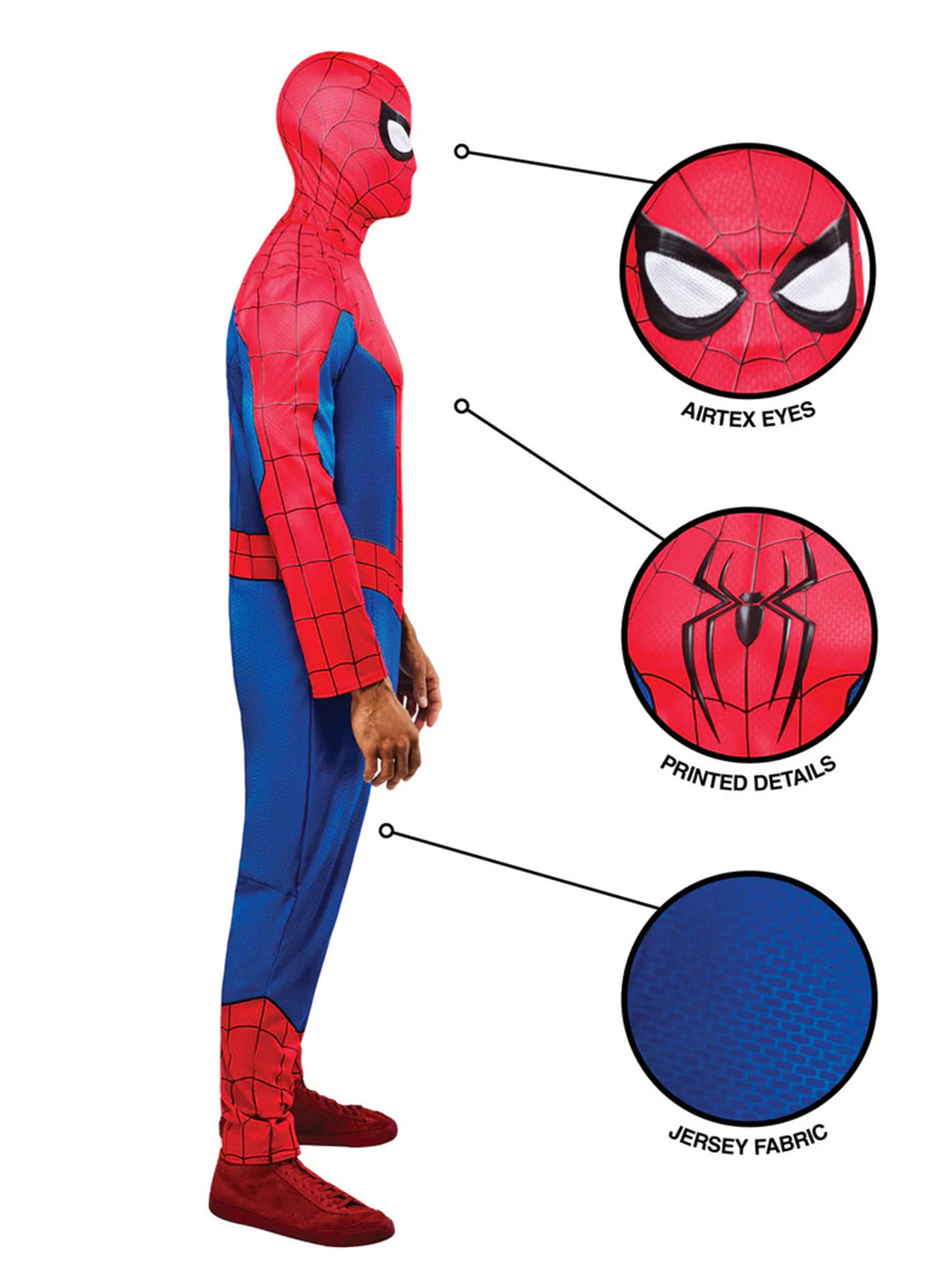 SPIDER-MAN BRAND NEW DAY COSTUME, ADULT - Little Shop of Horrors Costumery & Pop-Culture Emporium - 16 Bennetts Rd Mornington Melbourne - Melbourne's Most Iconic Costume Shop