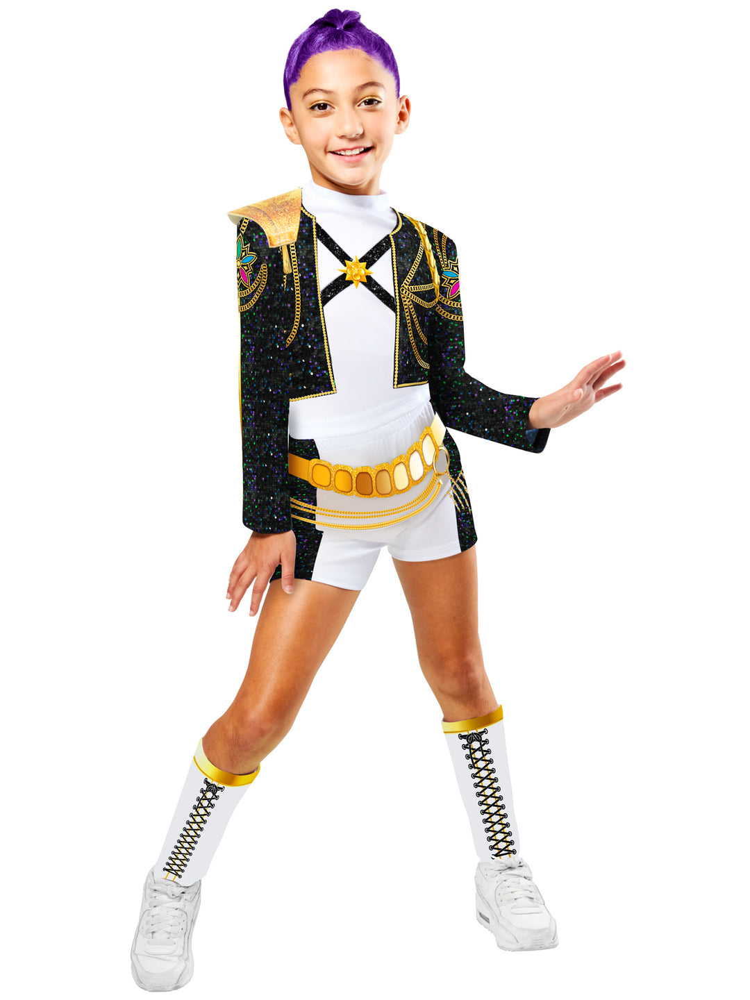K-POP RUMI GOLD DELUXE COSTUME, CHILD - Little Shop of Horrors Costumery & Pop-Culture Emporium - 16 Bennetts Rd Mornington Melbourne