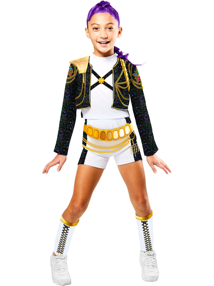 K-POP RUMI GOLD DELUXE COSTUME, CHILD - Little Shop of Horrors Costumery & Pop-Culture Emporium - 16 Bennetts Rd Mornington Melbourne