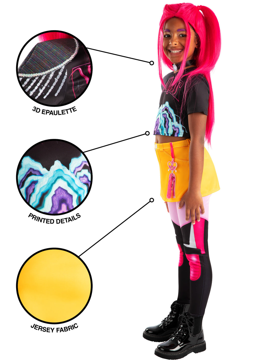 K-POP MIRA COSTUME, CHILD - Little Shop of Horrors Costumery & Pop-Culture Emporium - 16 Bennetts Rd Mornington Melbourne