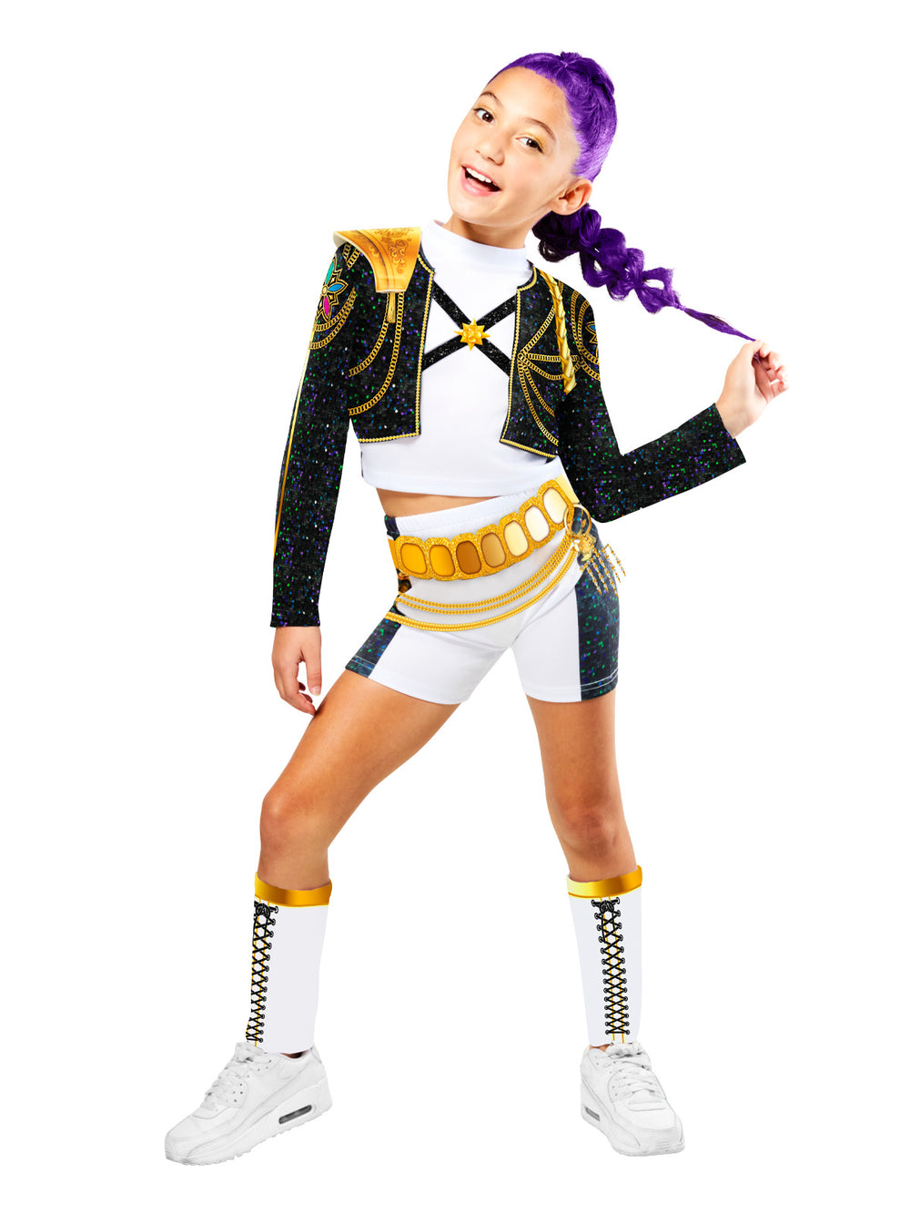 K-POP RUMI GOLD HYBRID COSTUME, CHILD - Little Shop of Horrors Costumery & Pop-Culture Emporium - 16 Bennetts Rd Mornington Melbourne