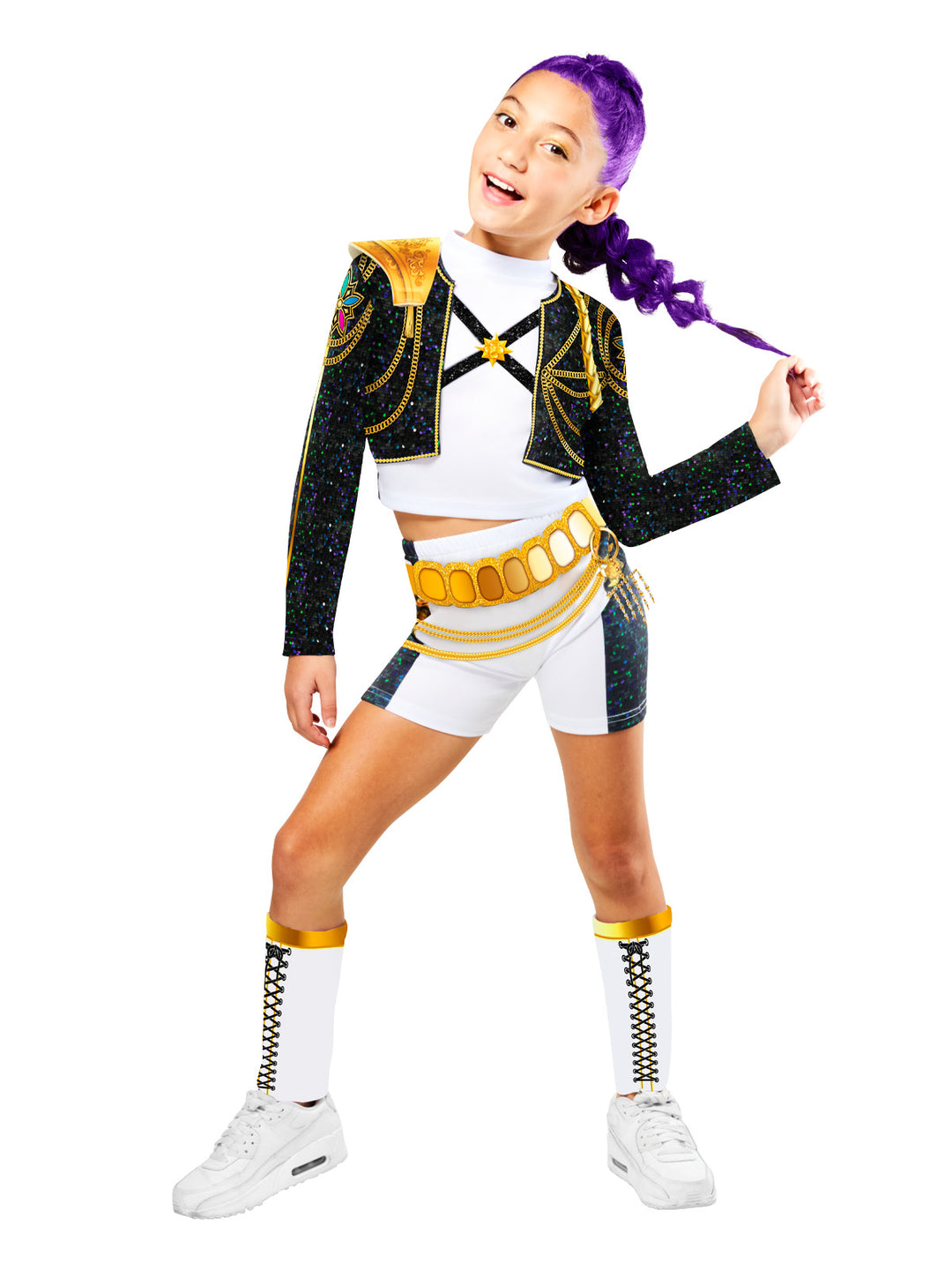 K-POP RUMI GOLD HYBRID COSTUME, CHILD - Little Shop of Horrors Costumery & Pop-Culture Emporium - 16 Bennetts Rd Mornington Melbourne