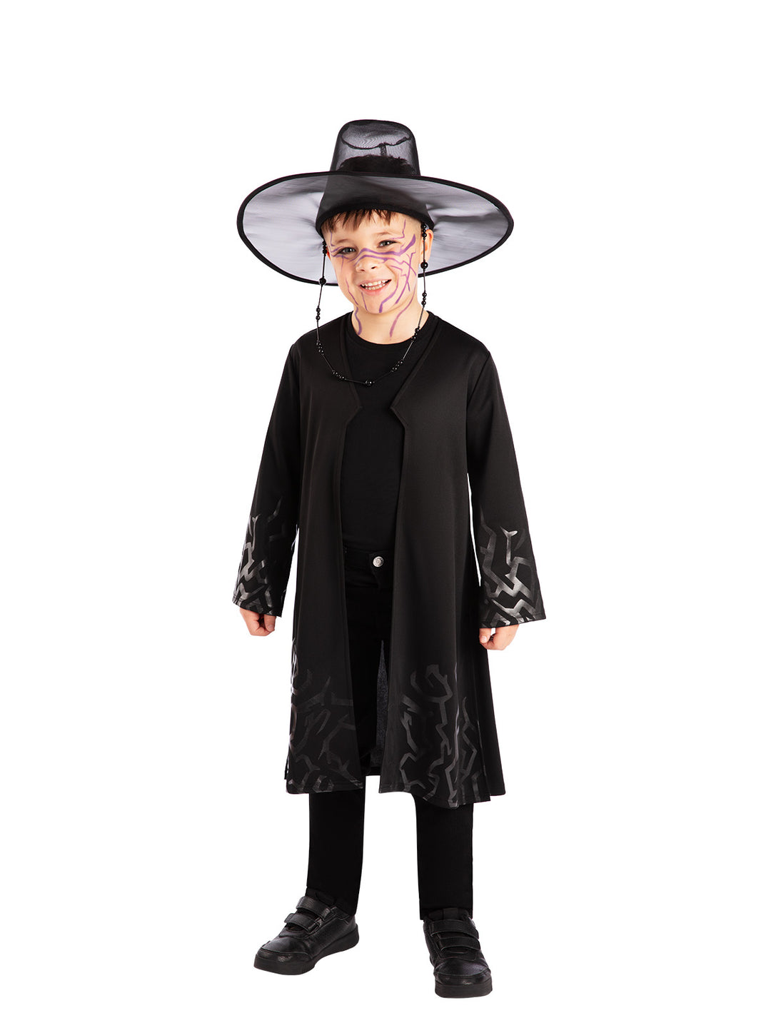 K-POP DEMON HUNTERS JINU DEMON COSTUME, CHILD