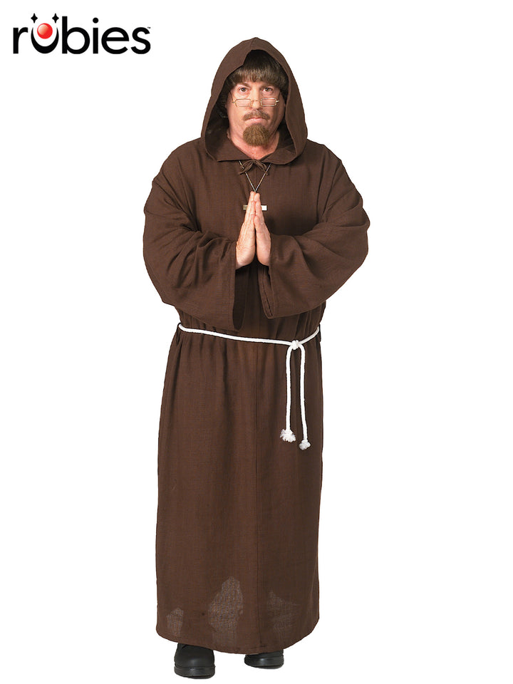 FRIAR TUCK MONK COSTUME, ADULT - Little Shop of Horrors Costumery & Pop-Culture Emporium - 16 Bennetts Rd Mornington Melbourne - Melbourne's Most Iconic Costume Shop