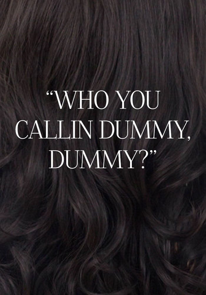 WHO YOU CALLIN DUMMY, DUMMY? ~ LACE FRONT WIG - Little Shop of Horrors