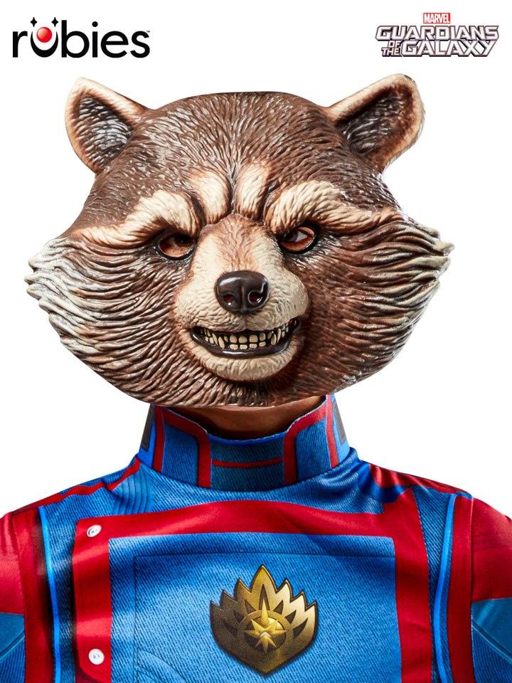 ROCKET RACCOON GOTG3 CHILD MASK – ONE SIZE - Little Shop of Horrors Costumery & Pop-Culture Emporium - 16 Bennetts Rd Mornington Melbourne - Melbourne's Most Iconic Costume Shop
