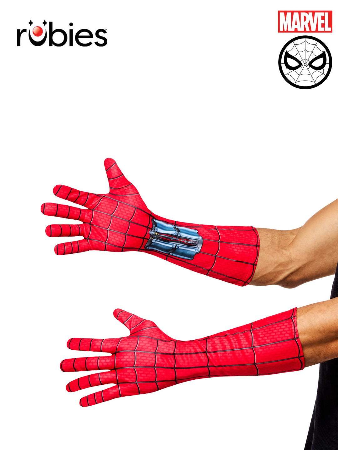 SPIDER-MAN BRAND NEW DAY ADULT GLOVES – ONE SIZE - Little Shop of Horrors Costumery & Pop-Culture Emporium - 16 Bennetts Rd Mornington Melbourne - Melbourne's Most Iconic Costume Shop