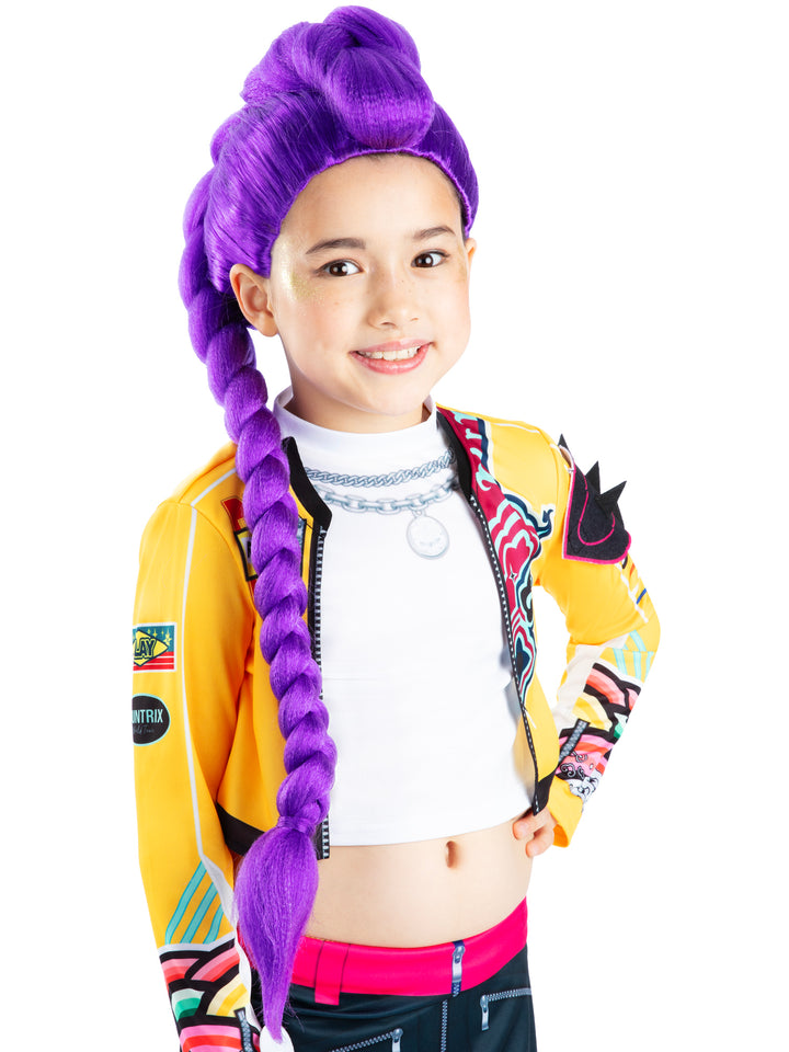 K-POP DEMON HUNTERS RUMI WIG – CHILD - Little Shop of Horrors Costumery & Pop-Culture Emporium - 16 Bennetts Rd Mornington Melbourne