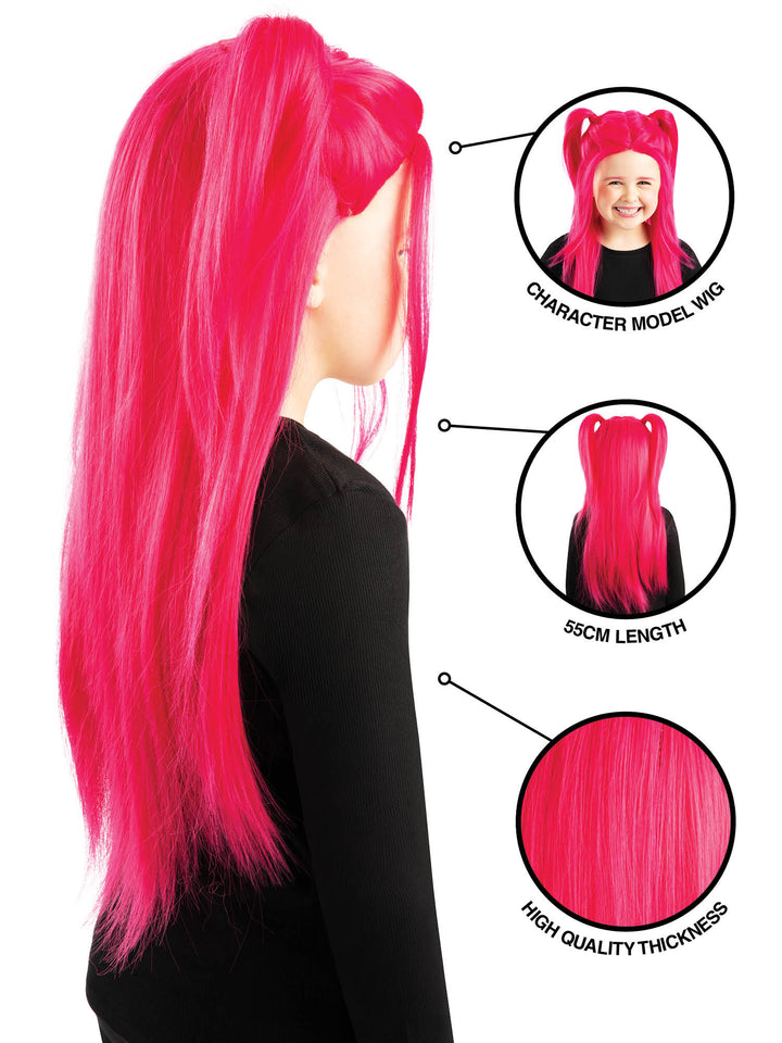 K-POP DEMON HUNTERS MIRA WIG – CHILD - Little Shop of Horrors Costumery & Pop-Culture Emporium - 16 Bennetts Rd Mornington Melbourne