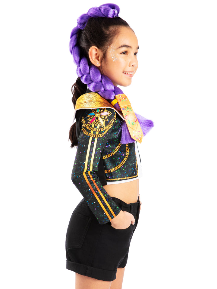 K-POP RUMI DELUXE CLIP ON HAIR BRAID – CHILD - Little Shop of Horrors Costumery & Pop-Culture Emporium - 16 Bennetts Rd Mornington Melbourne - Melbourne's Most Iconic Costume Shop