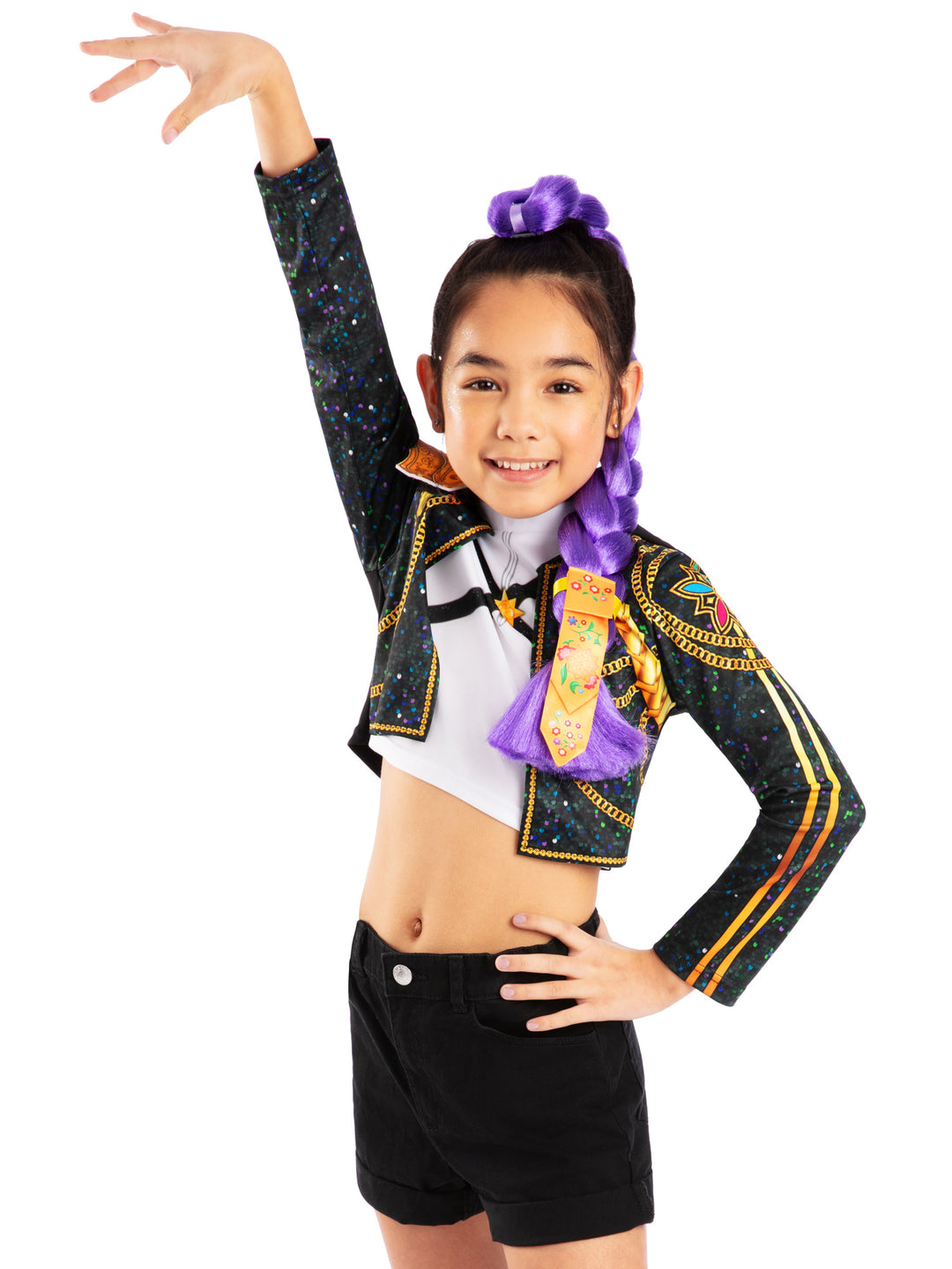 K-POP RUMI DELUXE CLIP ON HAIR BRAID – CHILD - Little Shop of Horrors Costumery & Pop-Culture Emporium - 16 Bennetts Rd Mornington Melbourne - Melbourne's Most Iconic Costume Shop
