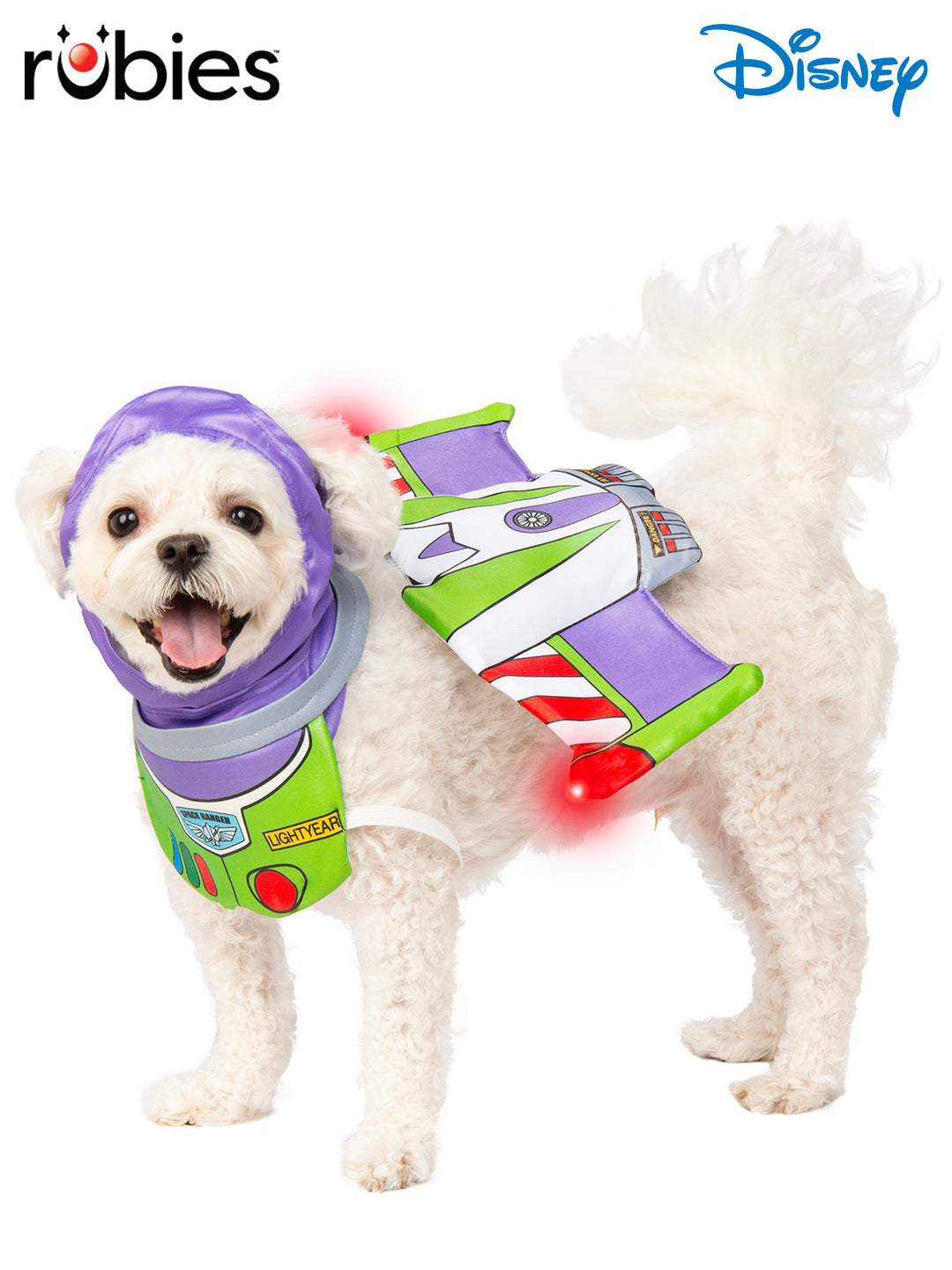 BUZZ LIGHTYEAR TOY STORY PET ACCESSORY WITH LIGHT UP FUNCTION - Little Shop of Horrors Costumery & Pop-Culture Emporium - 16 Bennetts Rd Mornington Melbourne - Melbourne's Most Iconic Costume Shop
