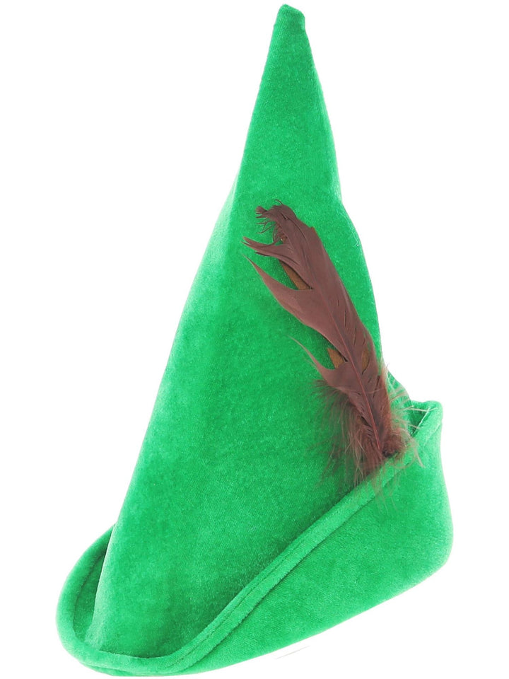 ROBIN HOOD DELUXE HAT, ADULT - Little Shop of Horrors Costumery & Pop-Culture Emporium - 16 Bennetts Rd Mornington Melbourne - Melbourne's Most Iconic Costume Shop