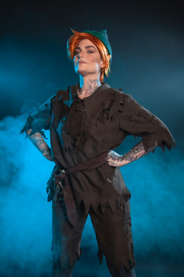 Peter Pan, Hook Costume Hire or Cosplay, plus Makeup and Photography. Proudly by and available at, Little Shop of Horrors Costumery 6/1 Watt Rd Mornington & Melbourne