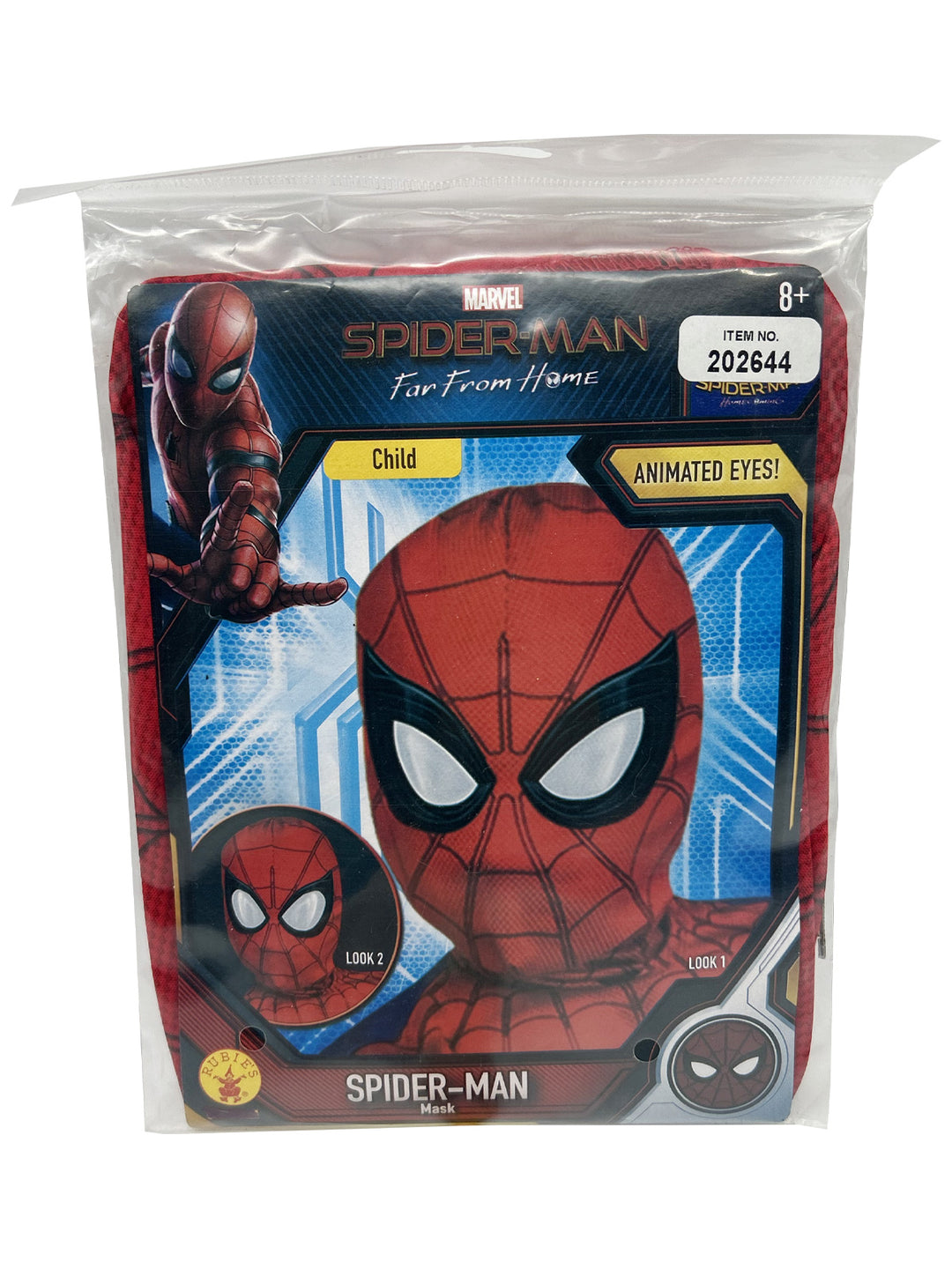 SPIDER-MAN NWH DELUXE FABRIC MASK – CHILD - Little Shop of Horrors Costumery & Pop-Culture Emporium - 16 Bennetts Rd Mornington Melbourne - Melbourne's Most Iconic Costume Shop