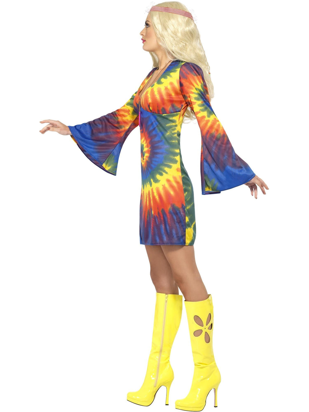 60’S TIE DYE COSTUME, ADULT - Little Shop of Horrors Costumery & Pop-Culture Emporium - 16 Bennetts Rd Mornington Melbourne - Melbourne's Most Iconic Costume Shop
