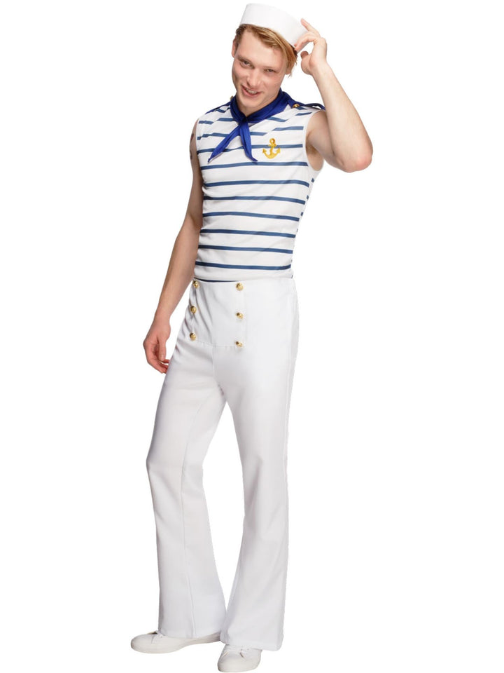 FEVER FRENCH SAILOR COSTUME, ADULT - Little Shop of Horrors Costumery & Pop-Culture Emporium - 16 Bennetts Rd Mornington Melbourne - Melbourne's Most Iconic Costume Shop