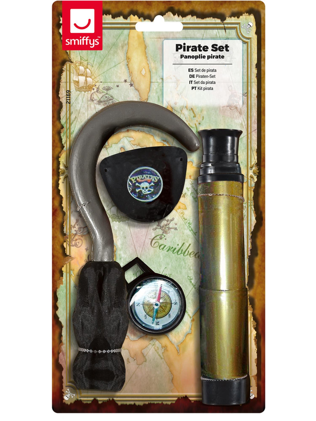 PIRATE ACCESSORY SET - Little Shop of Horrors Costumery & Pop-Culture Emporium - 16 Bennetts Rd Mornington Melbourne - Melbourne's Most Iconic Costume Shop