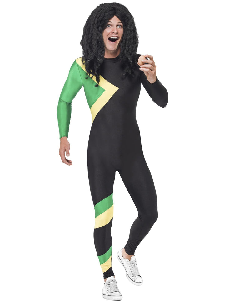 JAMAICAN BOB-SLED TEAM COSTUME, ADULT - Little Shop of Horrors Costumery & Pop-Culture Emporium - 16 Bennetts Rd Mornington Melbourne - Melbourne's Most Iconic Costume Shop