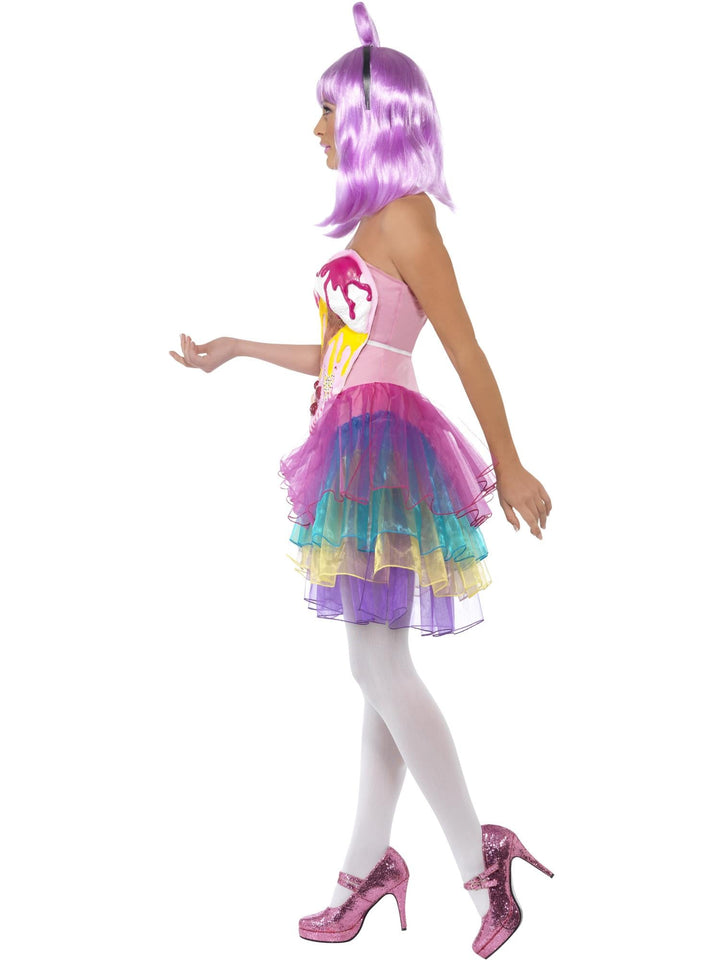 KATY PERRY CANDY QUEEN COSTUME, ADULT - Little Shop of Horrors Costumery & Pop-Culture Emporium - 16 Bennetts Rd Mornington Melbourne - Melbourne's Most Iconic Costume Shop