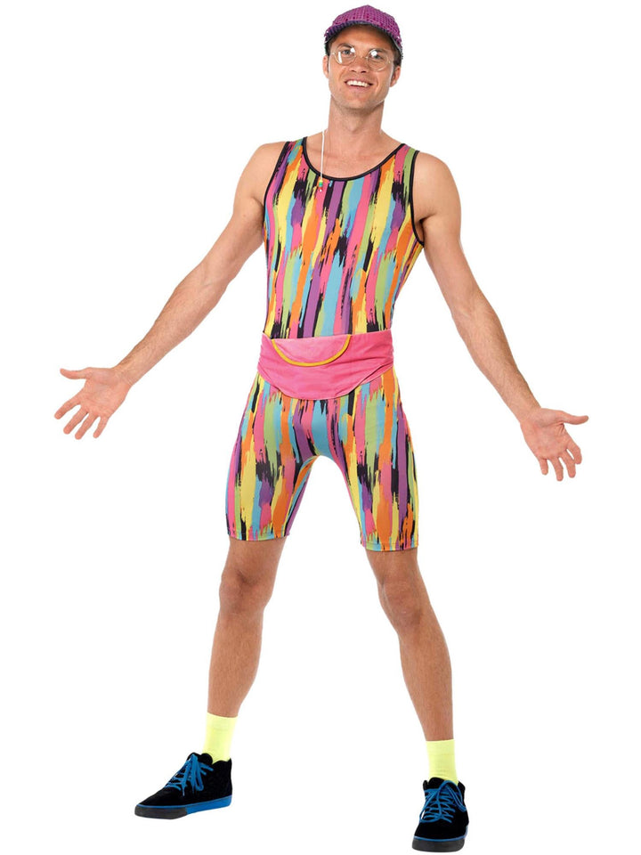 AEROBICS INSTRUCTOR MENS COSTUME, ADULT - Little Shop of Horrors Costumery & Pop-Culture Emporium - 16 Bennetts Rd Mornington Melbourne - Melbourne's Most Iconic Costume Shop