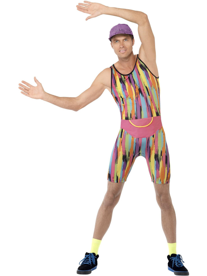 AEROBICS INSTRUCTOR MENS COSTUME, ADULT - Little Shop of Horrors Costumery & Pop-Culture Emporium - 16 Bennetts Rd Mornington Melbourne - Melbourne's Most Iconic Costume Shop