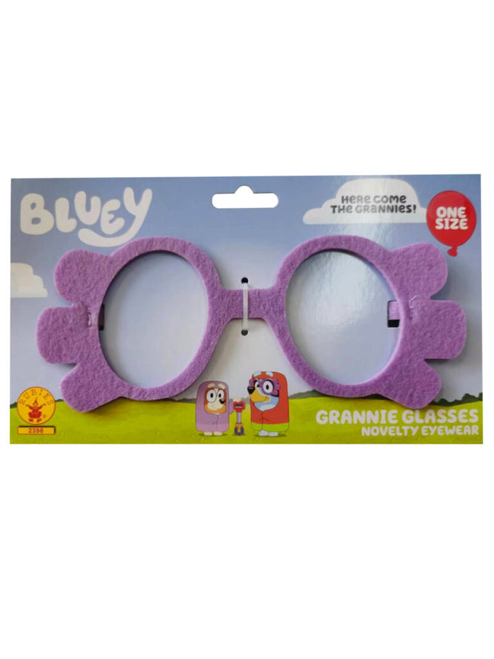 BLUEY GRANNIE GLASSES – CHILD - Little Shop of Horrors Costumery & Pop-Culture Emporium - 16 Bennetts Rd Mornington Melbourne - Melbourne's Most Iconic Costume Shop