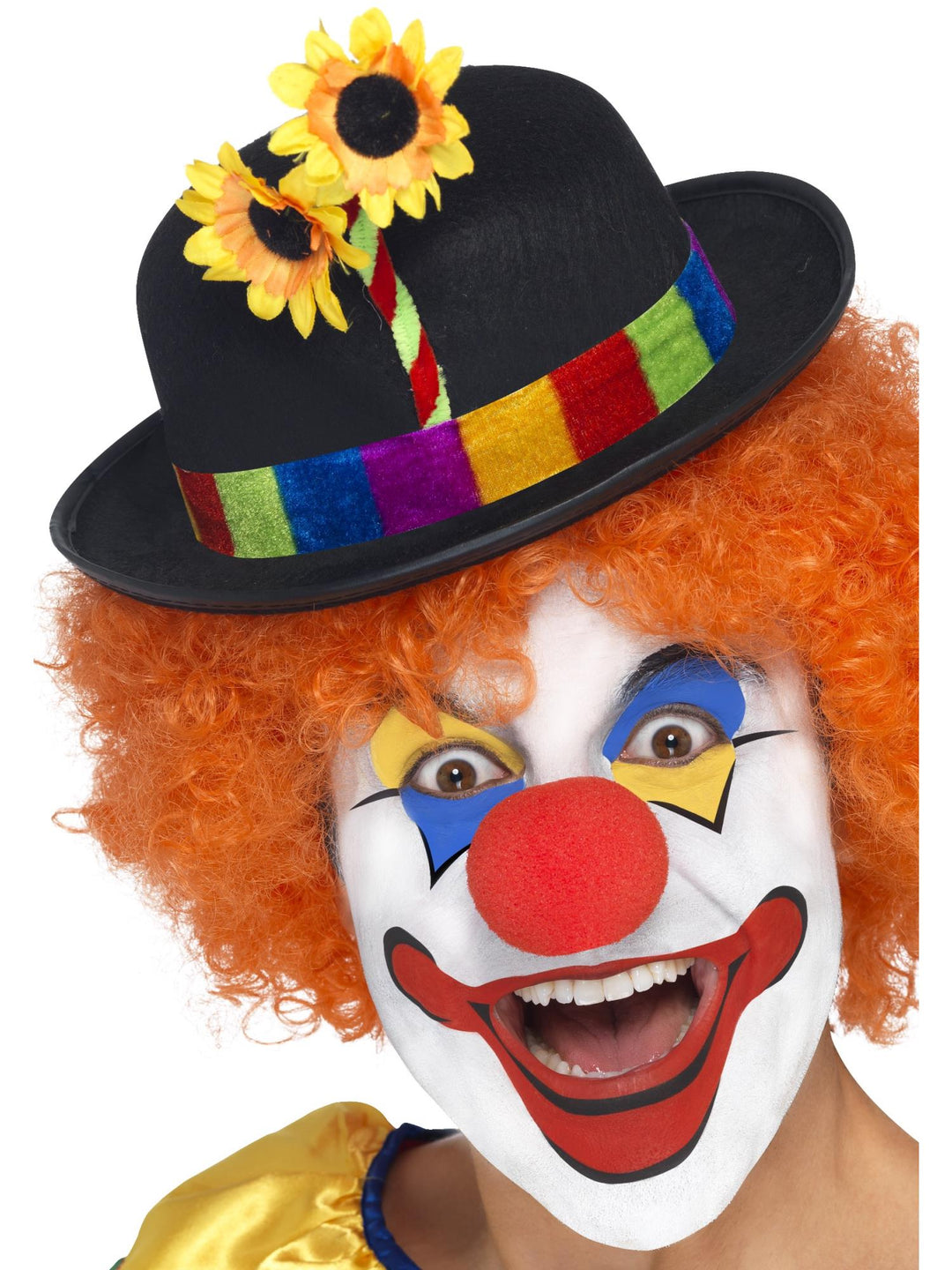 CLOWN BOWLER HAT, ADULT - Little Shop of Horrors Costumery & Pop-Culture Emporium - 16 Bennetts Rd Mornington Melbourne - Melbourne's Most Iconic Costume Shop