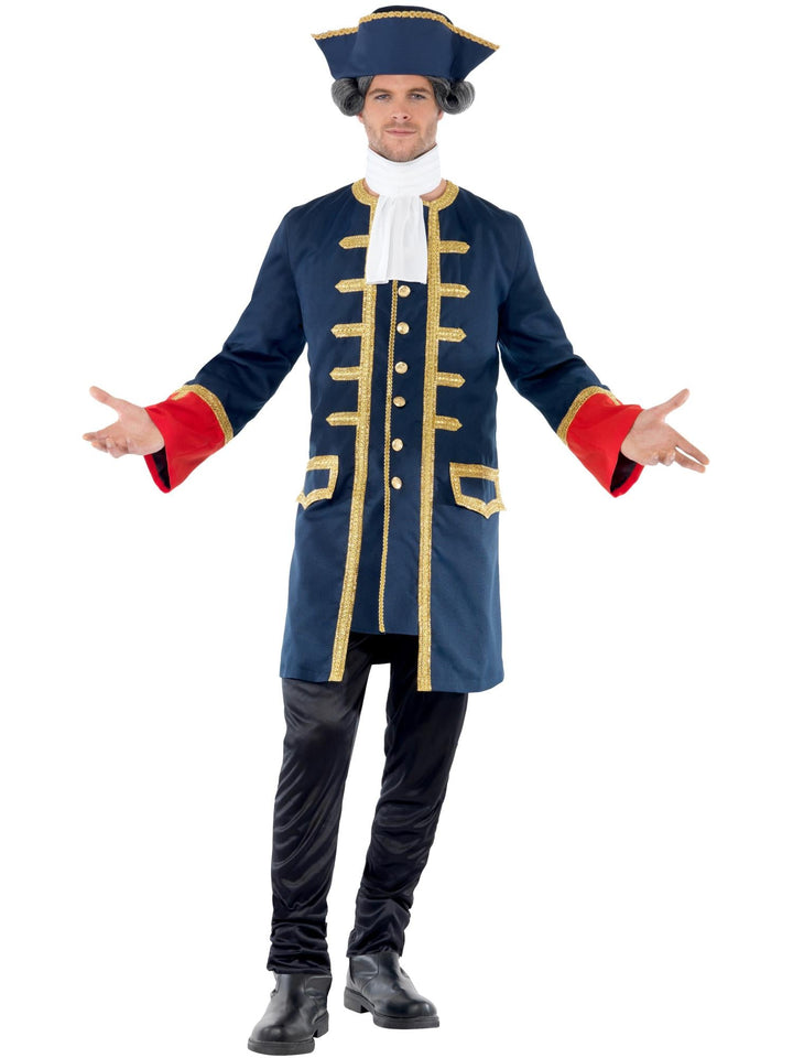 PIRATE COMMANDER COSTUME, ADULT - Little Shop of Horrors Costumery & Pop-Culture Emporium - 16 Bennetts Rd Mornington Melbourne - Melbourne's Most Iconic Costume Shop