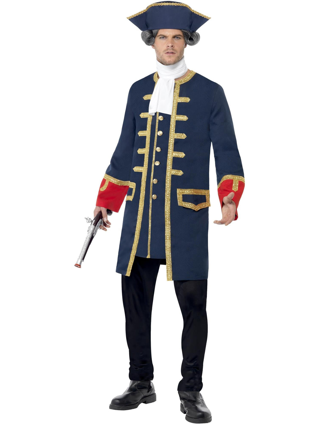 PIRATE COMMANDER COSTUME, ADULT - Little Shop of Horrors Costumery & Pop-Culture Emporium - 16 Bennetts Rd Mornington Melbourne - Melbourne's Most Iconic Costume Shop