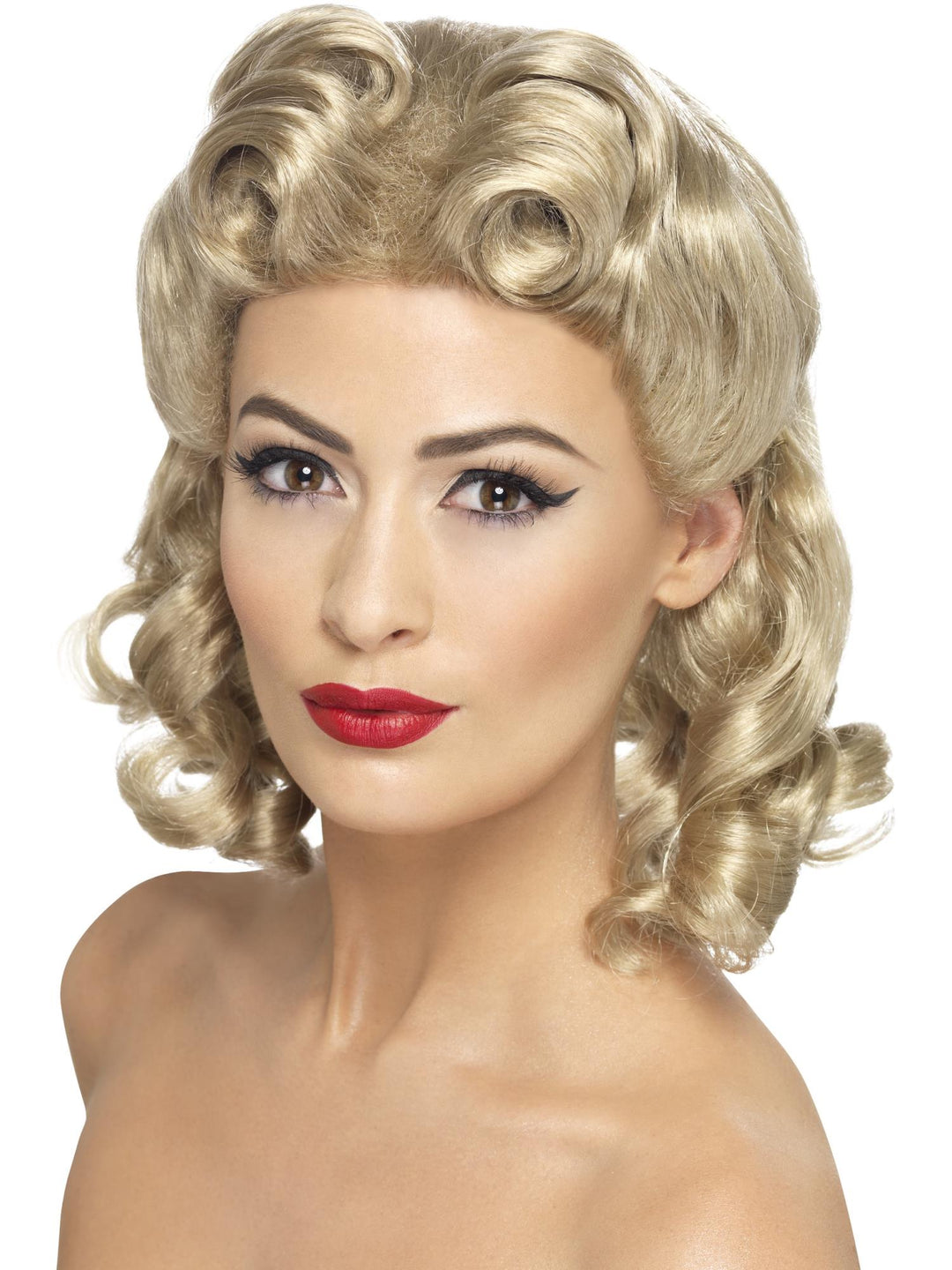 40S SWEETHEART WIG, ADULT - Little Shop of Horrors Costumery & Pop-Culture Emporium - 16 Bennetts Rd Mornington Melbourne - Melbourne's Most Iconic Costume Shop