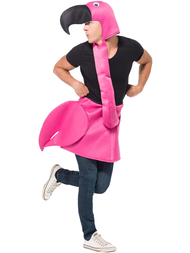 FLAMINGO COSTUME, ADULT - Little Shop of Horrors Costumery & Pop-Culture Emporium - 16 Bennetts Rd Mornington Melbourne - Melbourne's Most Iconic Costume Shop