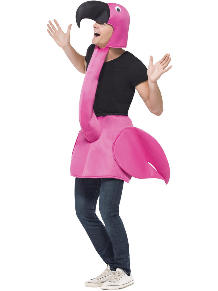 FLAMINGO COSTUME, ADULT - Little Shop of Horrors Costumery & Pop-Culture Emporium - 16 Bennetts Rd Mornington Melbourne - Melbourne's Most Iconic Costume Shop