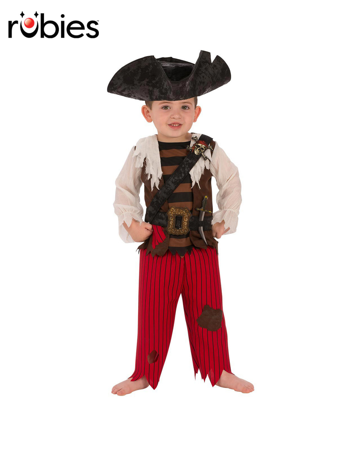PIRATE MATEY COSTUME, CHILD - Little Shop of Horrors Costumery & Pop-Culture Emporium - 16 Bennetts Rd Mornington Melbourne - Melbourne's Most Iconic Costume Shop