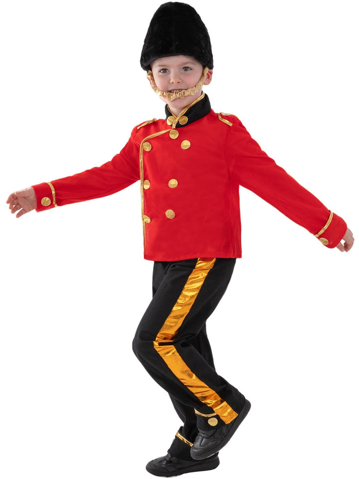 BUSBY GUARD SOLDIER COSTUME, CHILD - Little Shop of Horrors Costumery & Pop-Culture Emporium - 16 Bennetts Rd Mornington Melbourne - Melbourne's Most Iconic Costume Shop