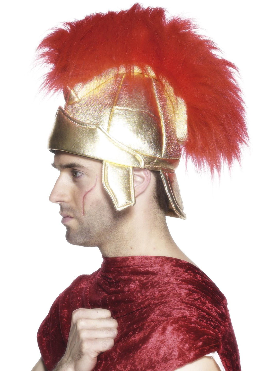 ROMAN SOLDIERS HELMET, ADULT - Little Shop of Horrors Costumery & Pop-Culture Emporium - 16 Bennetts Rd Mornington Melbourne