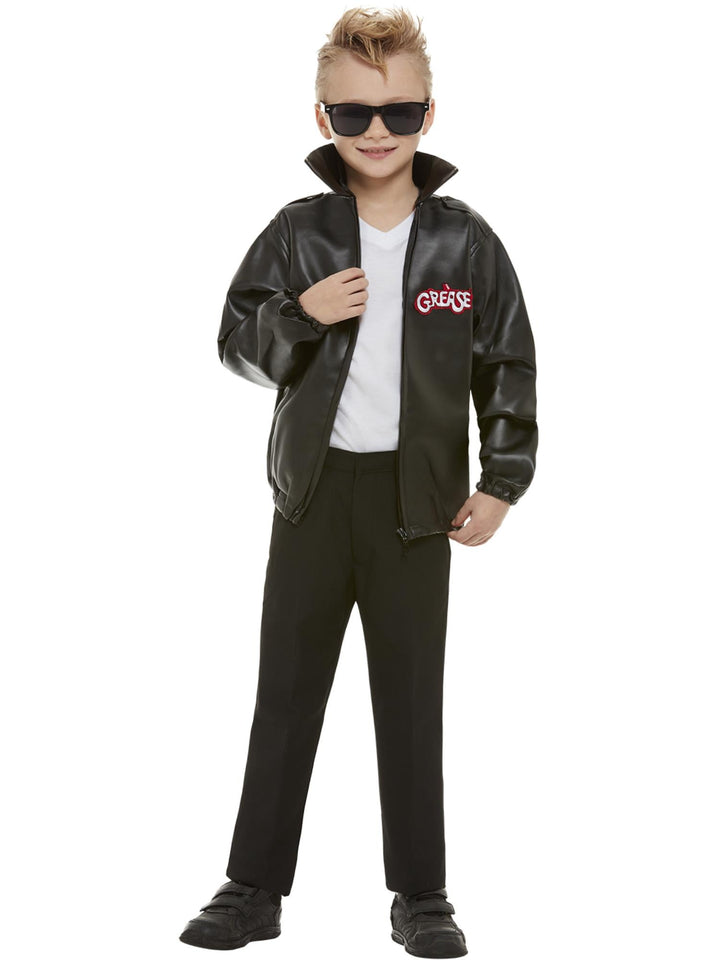 GREASE T-BIRDS JACKET, CHILD - Little Shop of Horrors Costumery & Pop-Culture Emporium - 16 Bennetts Rd Mornington Melbourne - Melbourne's Most Iconic Costume Shop