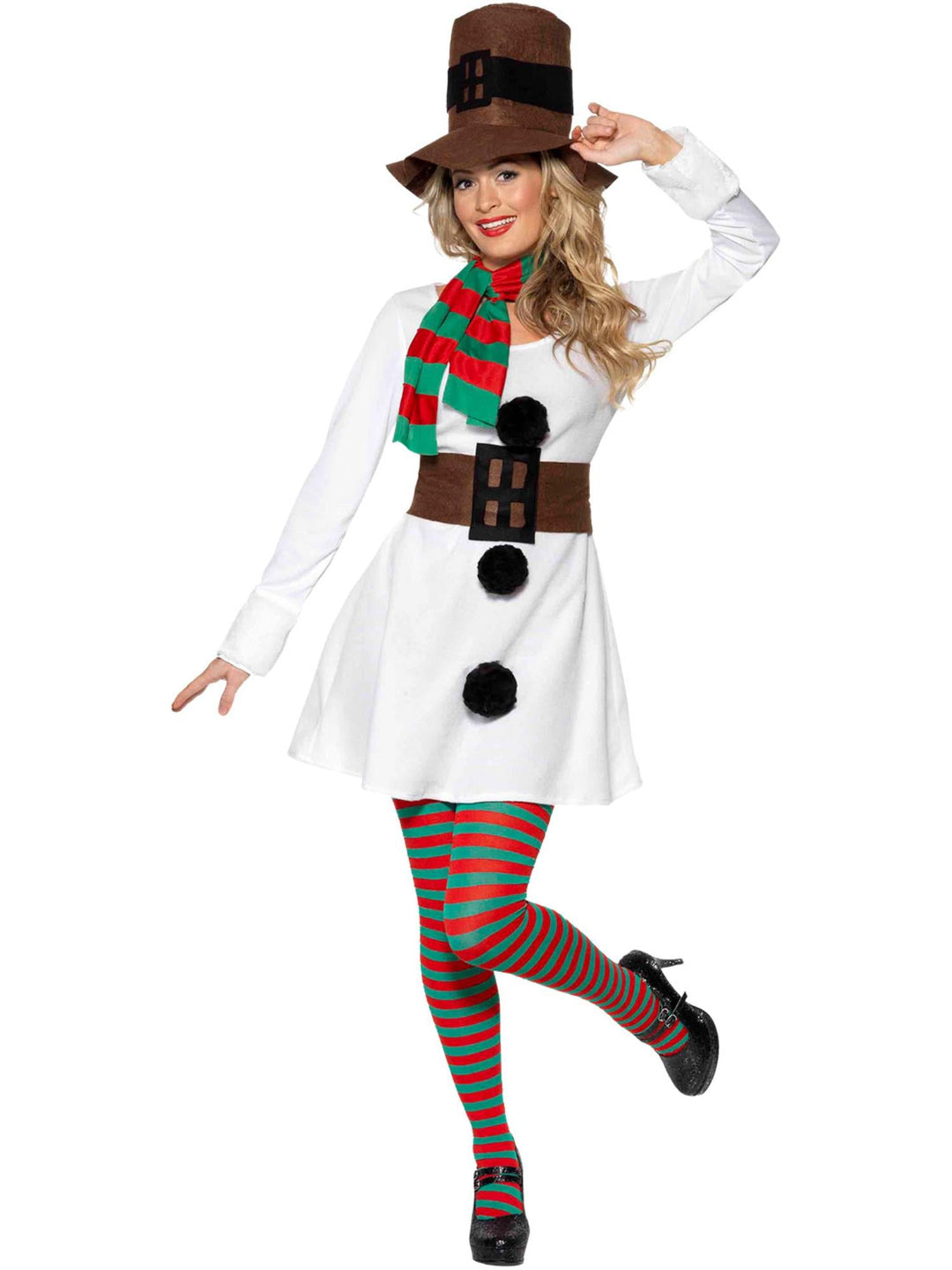 MISS SNOWMAN COSTUME, ADULT - Little Shop of Horrors Costumery & Pop-Culture Emporium - 16 Bennetts Rd Mornington Melbourne - Melbourne's Most Iconic Costume Shop