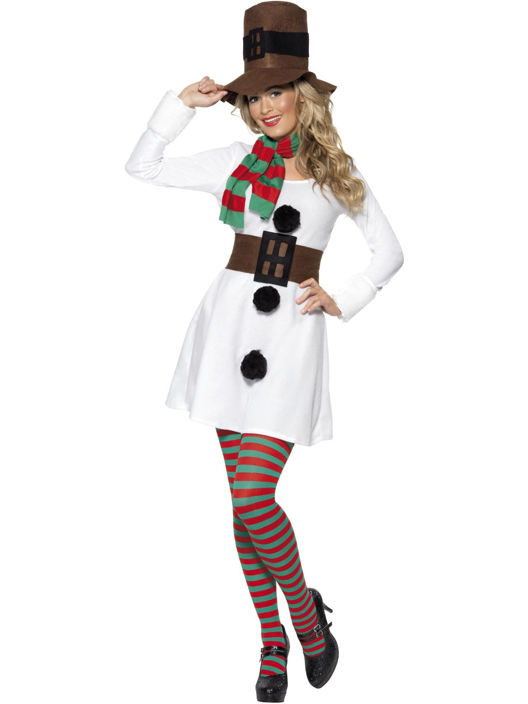 MISS SNOWMAN COSTUME, ADULT - Little Shop of Horrors Costumery & Pop-Culture Emporium - 16 Bennetts Rd Mornington Melbourne - Melbourne's Most Iconic Costume Shop