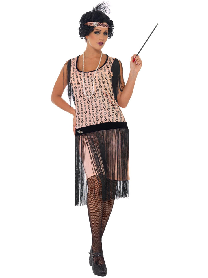 FLAPPER 1920’S COSTUME, ADULT - Little Shop of Horrors Costumery & Pop-Culture Emporium - 16 Bennetts Rd Mornington Melbourne - Melbourne's Most Iconic Costume Shop
