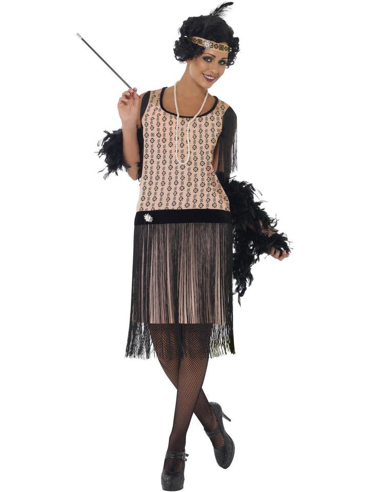 FLAPPER 1920’S COSTUME, ADULT - Little Shop of Horrors Costumery & Pop-Culture Emporium - 16 Bennetts Rd Mornington Melbourne - Melbourne's Most Iconic Costume Shop