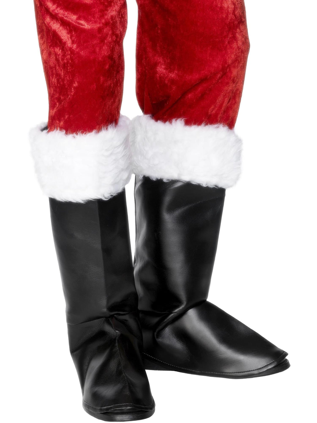 SANTA BOOT COVERS, ADULT - Little Shop of Horrors Costumery & Pop-Culture Emporium - 16 Bennetts Rd Mornington Melbourne - Melbourne's Most Iconic Costume Shop