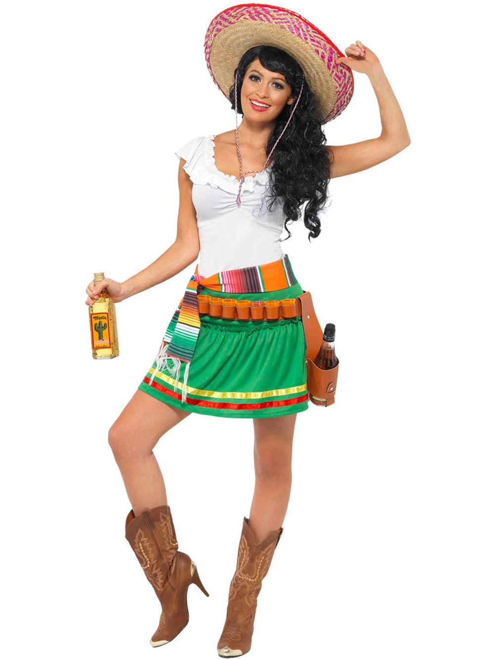 TEQUILA SHOOTER GIRL COSTUME, ADULT - Little Shop of Horrors Costumery & Pop-Culture Emporium - 16 Bennetts Rd Mornington Melbourne - Melbourne's Most Iconic Costume Shop