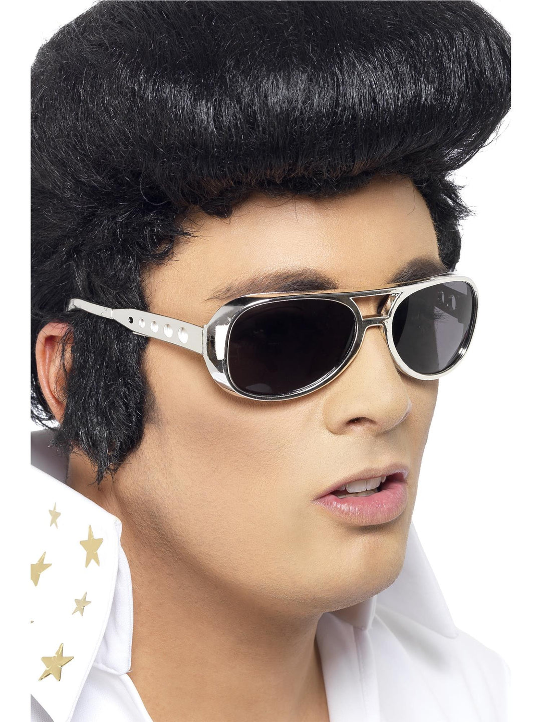 ELVIS SHADES, SILVER – ADULT - Little Shop of Horrors Costumery & Pop-Culture Emporium - 16 Bennetts Rd Mornington Melbourne - Melbourne's Most Iconic Costume Shop